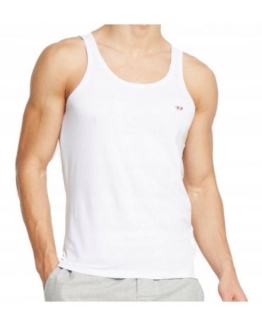 DIESEL Biały T-Shirt Koszulka Tank Top