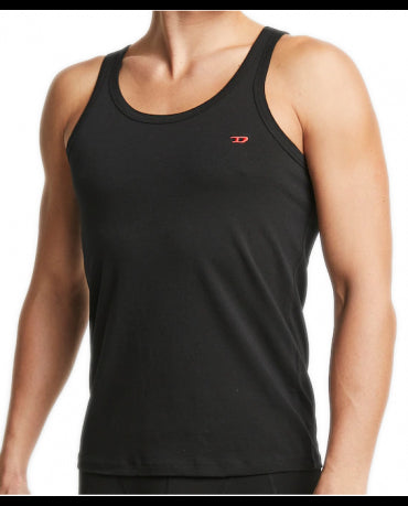 DIESEL Czarny T-Shirt Koszulka Tank Top