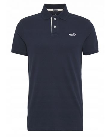 HOLLISTER California Granatowe Klasyczne Polo