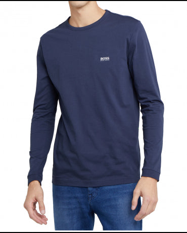 HUGO BOSS Premium Granatowy Longsleeve