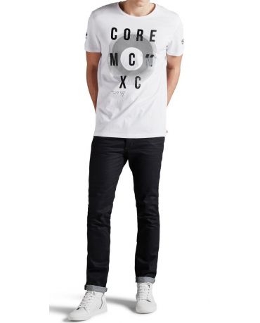 JACK & JONES BIAŁA KOSZULKA CORE