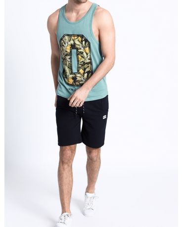 JACK & JONES BŁĘKITNA KOSZULKA BEZ RĘKAWÓW TANK TOP
