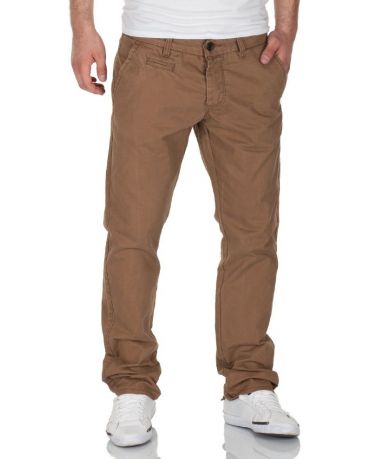 Jack & Jones Brązowe Chinosy Regularny Krój Męskie