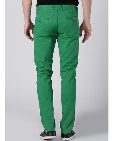 JACK & JONES CHINOSY ZIELONE Regularny Krój Męskie