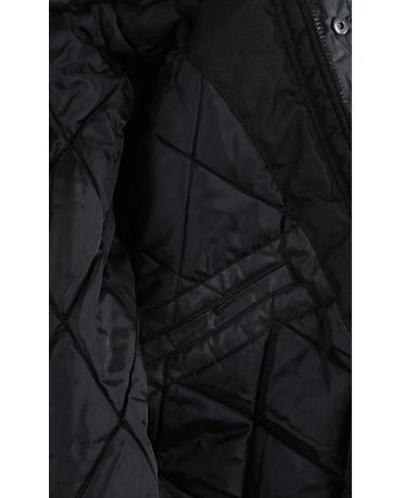 JACK & JONES CZARNA KURTKA PRZEJŚCIOWA S