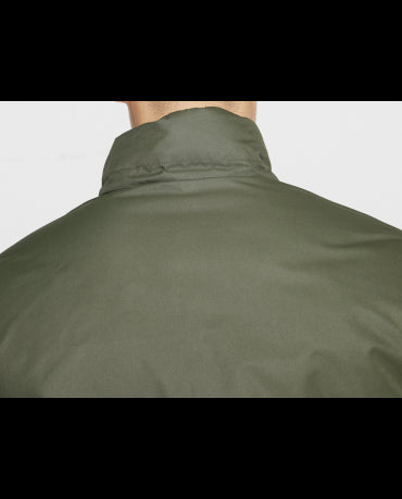 JACK & JONES FUNKCJONALNA ZIELONA OLIWKOWA CIEPŁA KURTKA MĘSKA Z KAPTUREM I LISKIEM