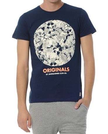 JACK & JONES GRANATOWA KOSZULKA S