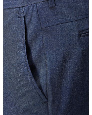 JACK & JONES GRANATOWE SPODNIE ELEGANCKIE CASUAL