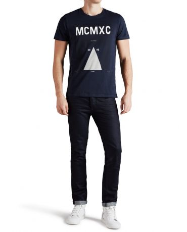 JACK & JONES KOSZULKA TEXA GRANATOWA