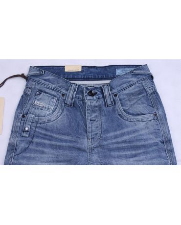 JACK & JONES Męskie Błękitne Spodenki Luźne Szersze Wyprzedaż