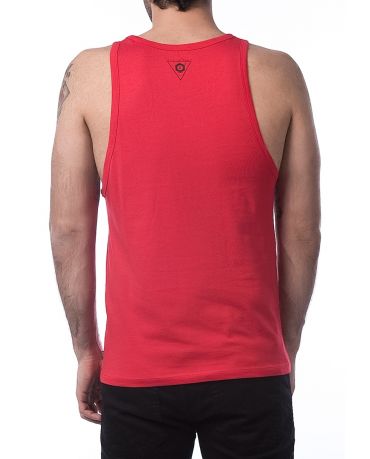 JACK & JONES PASY CZERWONA KOSZULKA BEZ RĘKAWÓW TANK TOP
