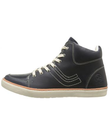 JACK & JONES CZARNE SKÓRZANE BUTY MĘSKIE