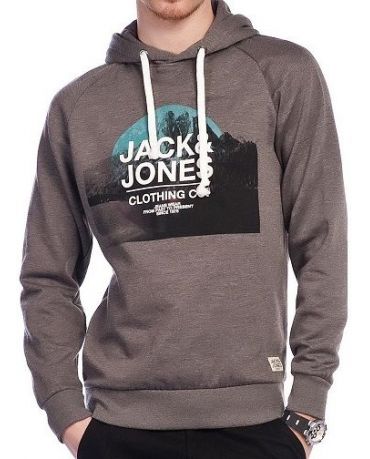 JACK & JONES SZARA BLUZA JOSEPH