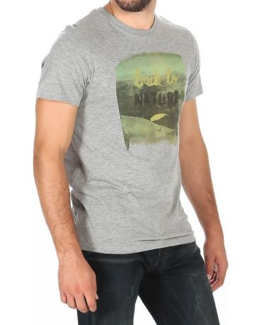 JACK &  JONES SZARA KOSZULKA NATURE