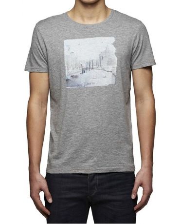 JACK &  JONES SZARA KOSZULKA WAKE UP