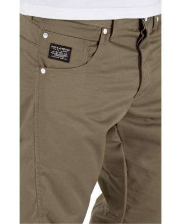 JACK & JONES ZIELONE SPODNIE JEANSOWE