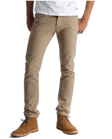 Jack&Jones Brązowe Jeansy Męskie Slim Fit