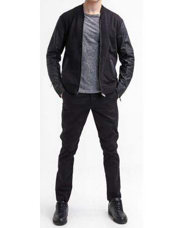 Jack&Jones Czarne Chinosy Slim Fit Męskie