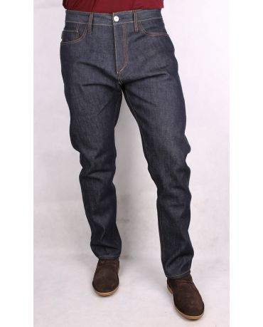 Jack&Jones Granatowe Jeansy Klasyczne Raw Denim