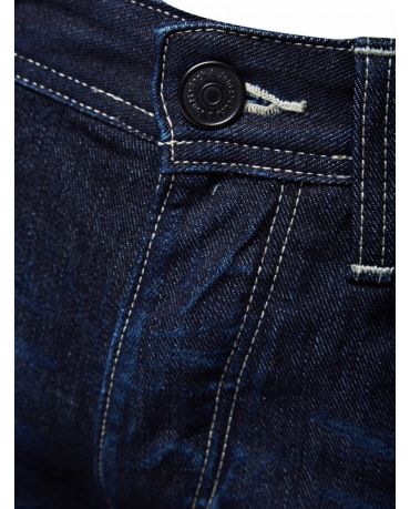 Jack&Jones Granatowe Jeansy Lekko Zwężane Męskie