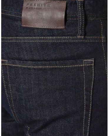 Jack&Jones Granatowe Jeansy Skinny Fit Męskie Rurki