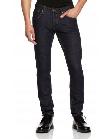 Jack&Jones Granatowe Jeansy Skinny Fit Męskie Rurki