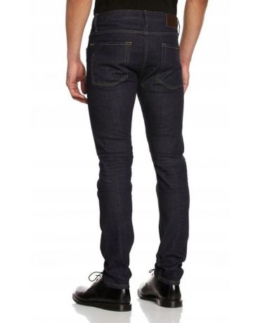 Jack&Jones Granatowe Jeansy Skinny Fit Męskie Rurki