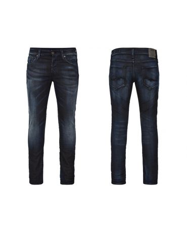 Jack&Jones Granatowe Jeansy Slim Fit  Indigo