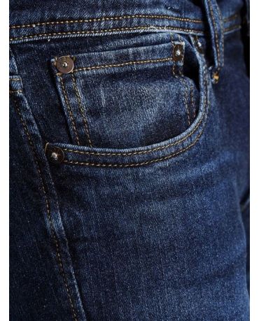 Jack&Jones Niebieskie Jeansy Męskie Skinny Fit Rurki