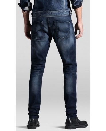 Jack&Jones Niebieskie Klasyczne Jeansy Slim