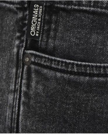 Jack&Jones Szare Jeansy z Dziurami Męskie Slim Fit Rurki