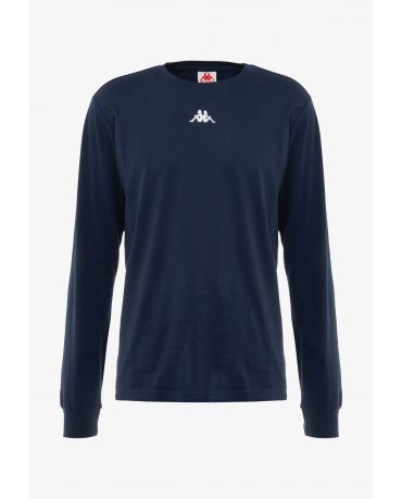 KAPPA Miękki Granatowy Longsleeve Długi Rękaw
