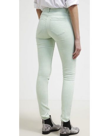 NOISY MAY/ONLY DAMSKIE ZIELONE JEANSY LEGGINSY
