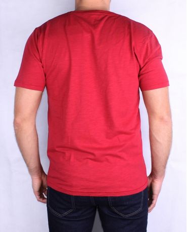 ONLY & SONS CZERWONA KOSZULKA  L/XL