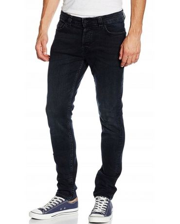 Only & Sons Klasyczne Granatowe Jeansy Slimowane