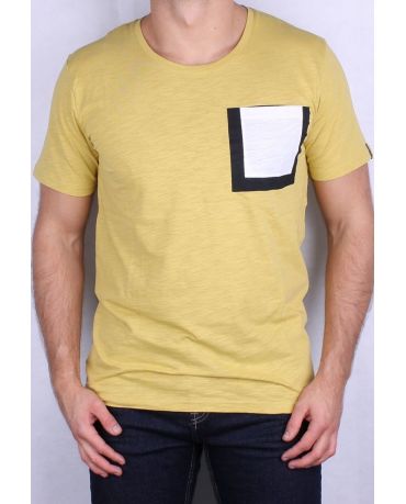 ONLY & SONS ŻÓŁTA KOSZULKA L/XL