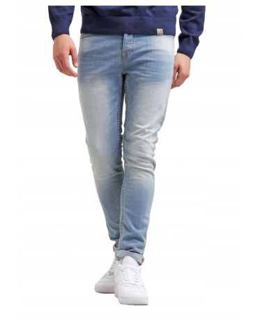 Only&Sons Błękitne Wygodne Jeansy Męskie Slim Fit