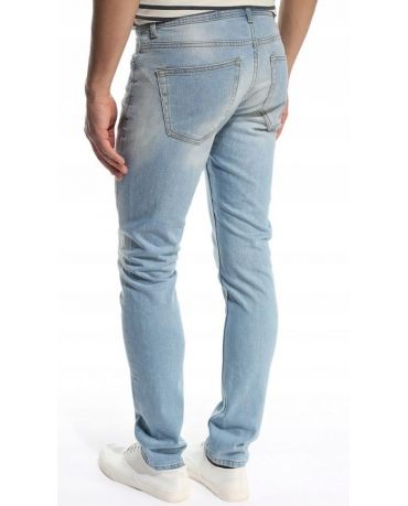 Only&Sons Błętkitne Jeansy Męskie Slim Fit Dopasowane