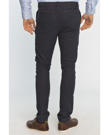 Only&Sons Granatowe Chinosy Męskie Skinny