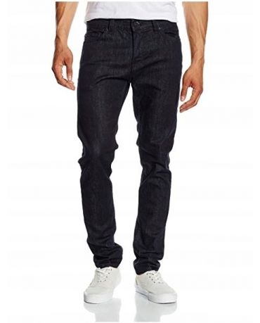 Only&Sons Granatowe Jeansy Męskie Slim Fit Połysk