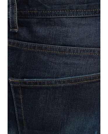 Only&Sons Klasyczne Granatowe Jeansy Męskie Przetarcia Regular