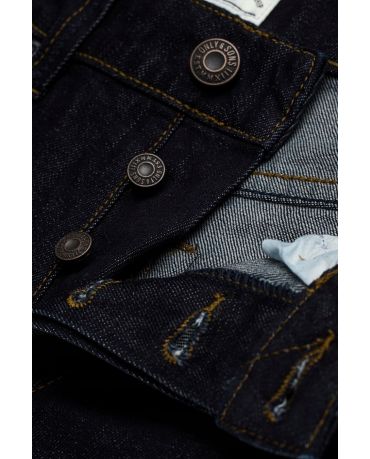 Only&Sons Klasyczne Granatowe Męskie Jeansy Regular Fit Proste