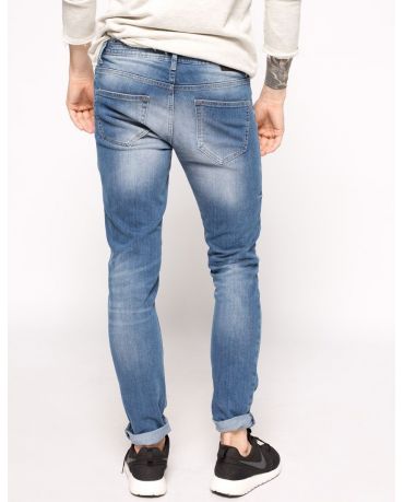 Only&Sons Niebieskie Jeansy Męskie Regular/Slim Fit