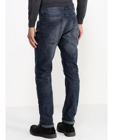 Only&Sons Niebieskie Męskie  Jeansy Slim Fit