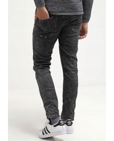 Only&Sons Szare Jeansy Męskie Slim Fit Dopasowane