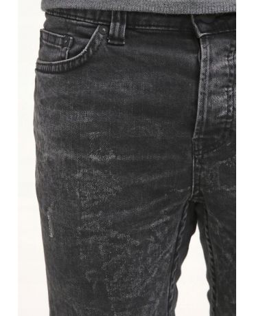 Only&Sons Szare Jeansy Męskie Slim Fit Dopasowane