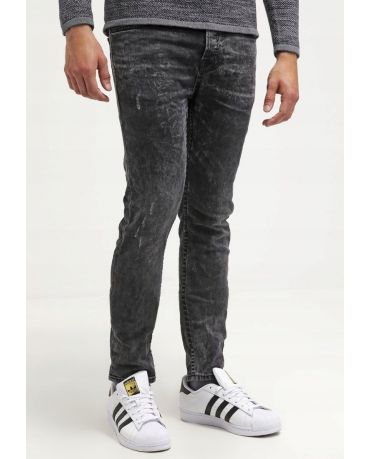 Only&Sons Szare Jeansy Męskie Slim Fit Dopasowane