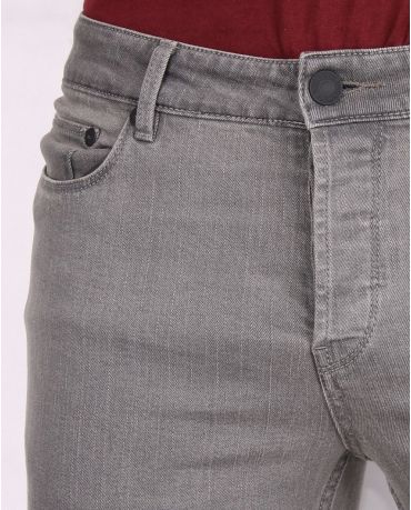 Only&Sons Szare Jeansy Slim Fit Rurki Męskie 33/30