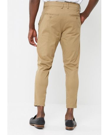Only&Sons Szerokie 7/8 Spodnie Obniżone Beżowe