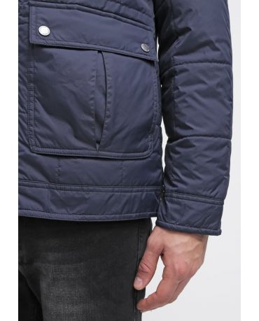 SELECTED HOMME GRANATOWA OCIEPLANA KURTKA M